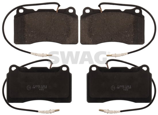 set placute frana,frana disc 62 11 6167 SWAG
